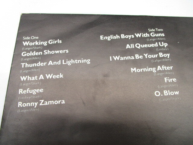 ★井0750 DEAF SCHOOL / ENGLISH BOYS/WORKING GIRLS デフスクール レコード LP LP盤 コレクター放出品 同梱可 32509081_画像8