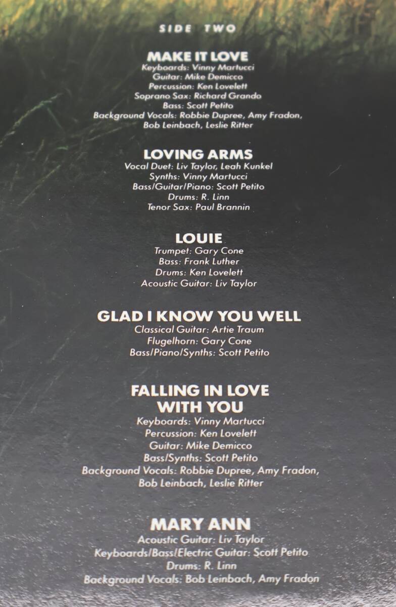 ★中2469 Livingston Taylor リヴィングストン・テイラー/Life Is Good ライフ・イズ・グッド レコード LP盤 アナログ盤 32509081_画像9