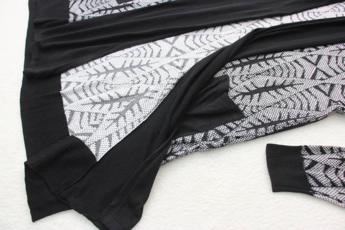 6219 新品 レース風柄ニットカーディガン_画像8