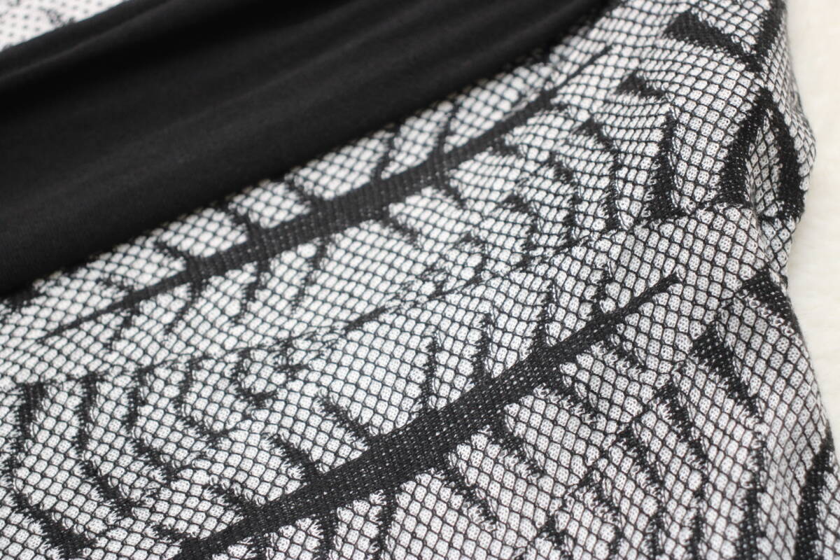 6219 新品 レース風柄ニットカーディガン_画像4