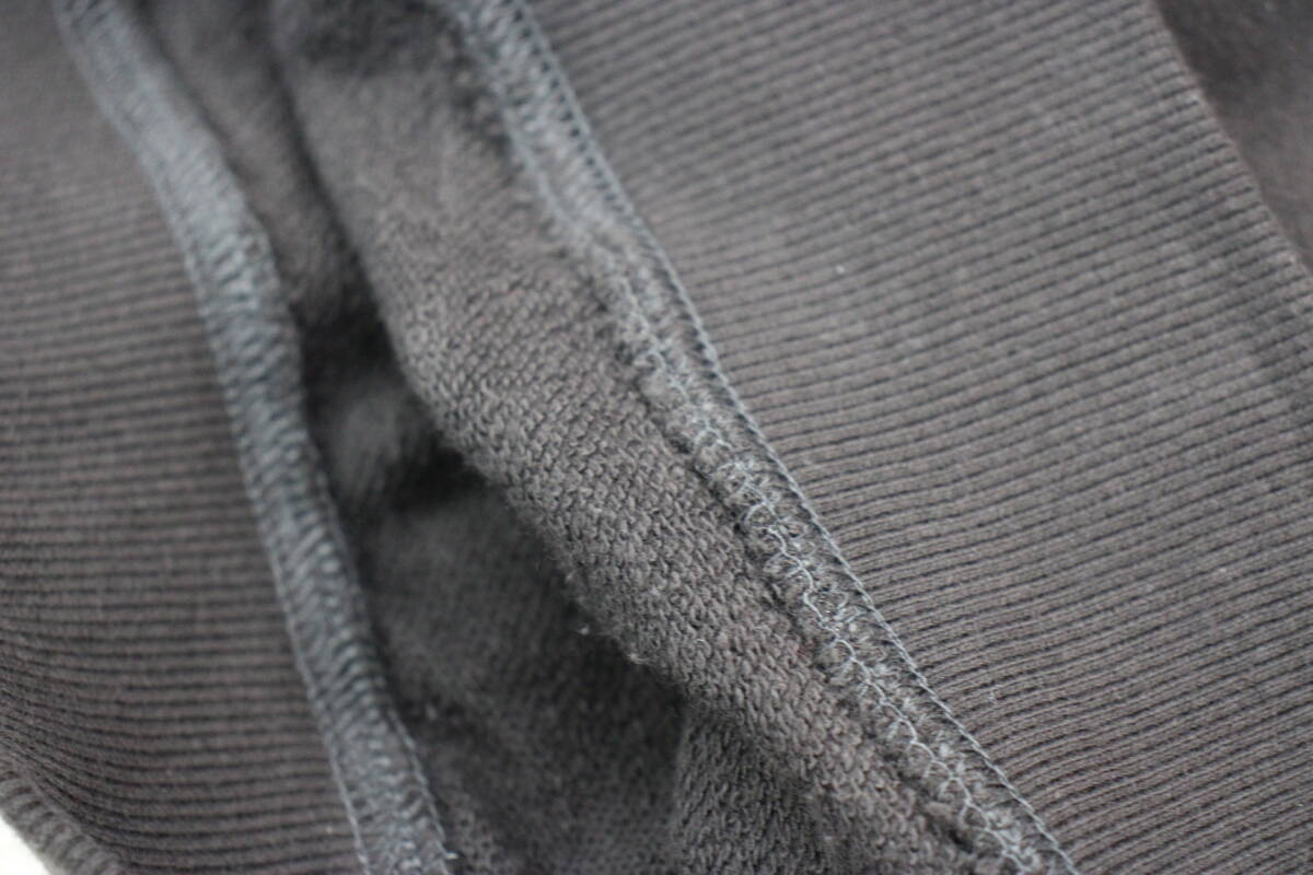 5060 FRUIT OF THE ROOM 新品タグ付き メンズ スウェットパーカー ブラックＭ_画像7