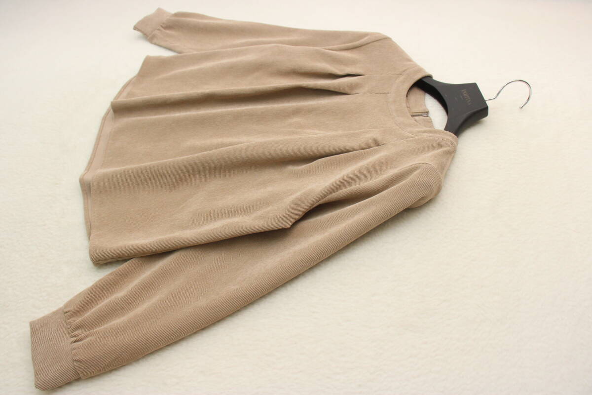 6290 新品 コーデュロイバックZIPブラウス_画像1