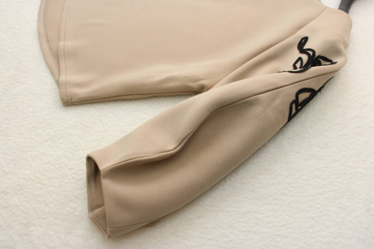 6344 新品 ロープ刺繍ランタンスリーブプルオーバー_画像4