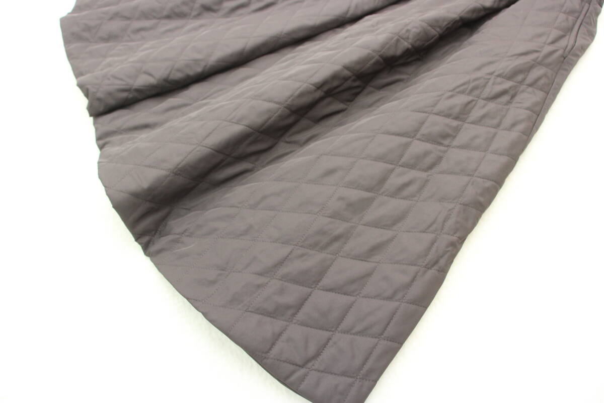 5151 新品タグ付き ウエストゴム蓄熱保温キルトフレアスカート_画像8