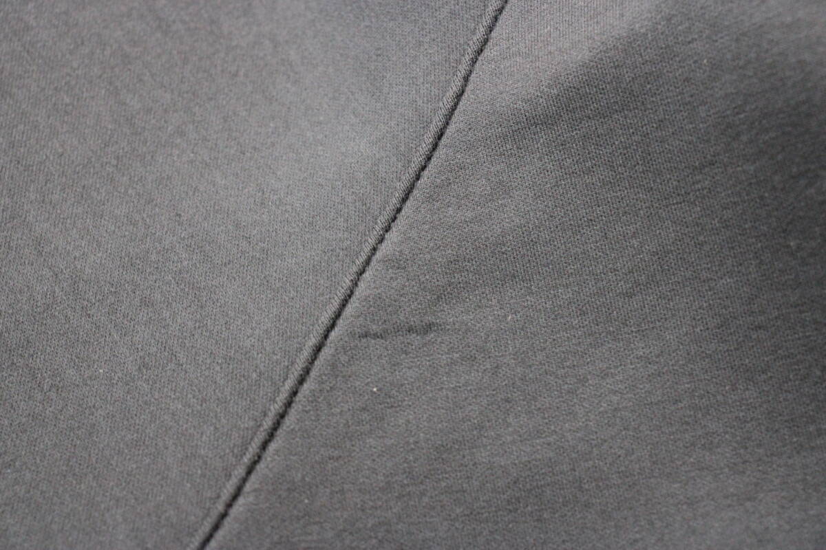 6539 新品 ダンボールノーカラーZIPブルゾン ネイビー38サイズ_画像5