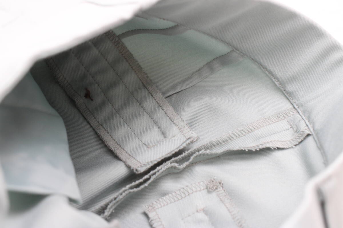 3063 新品 ワンタックテーパードパンツ ライトグリーンＳサイズ 定価￥8,900＋税_画像4