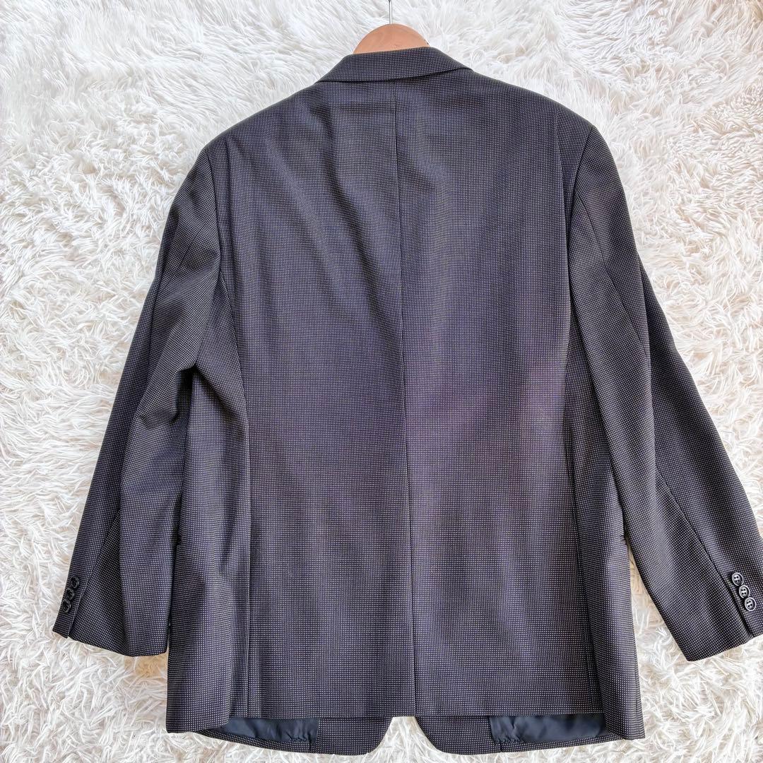 【極上】アルマーニ コレツィオーニ 希少生地× ハリーローゼン特注 スーツ ARMANI COLLEZIONI セットアップ イタリア製 44　ジャケット_画像6