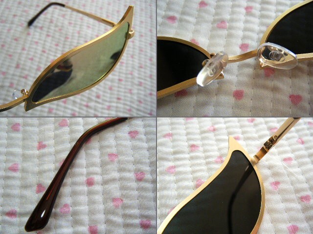  One-piece Don ki сигнал tedo фламинго style высокофункциональный мода солнцезащитные очки золотой цвет размер 62*18-138 UV400 metal рама / зеркало линзы 