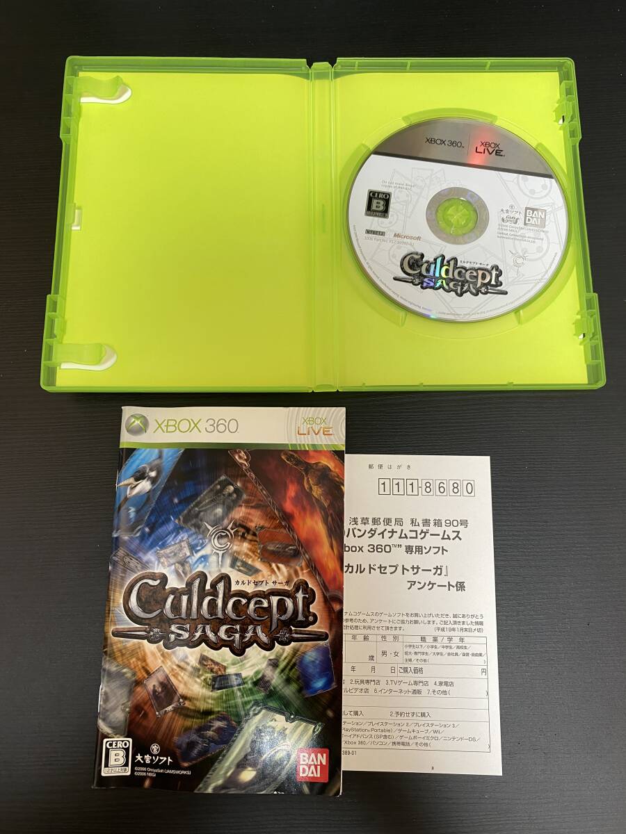 送料無料 Xbox360★カルドセプトサーガ★used☆Culdcept Saga☆import Japan_画像2