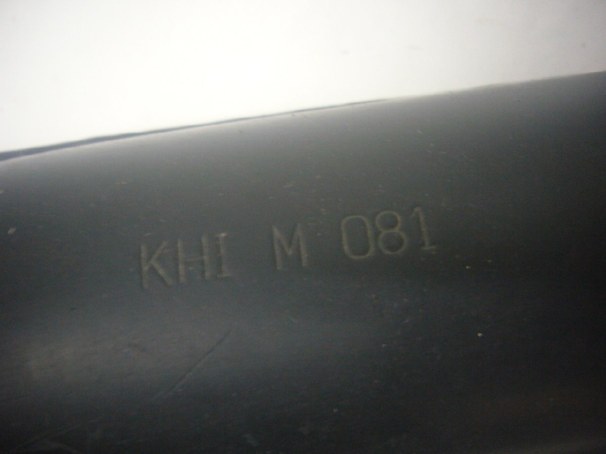【BST】ば☆カワサキ ZRX400 ZR400E 純正 エキパイ マフラー KHI M 081　_画像10