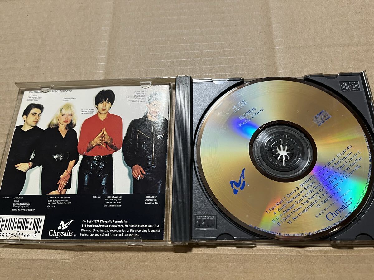 CD『Blondie - Plastic Letters』送料185円 囁きのブロンディ 2ndアルバム_画像2