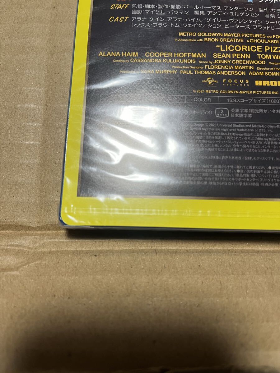 新品 未開封 Blu-ray『リコリス・ピザ　ポール・トーマス・アンダーソン監督作』送料185円 ブルーレイ_画像3