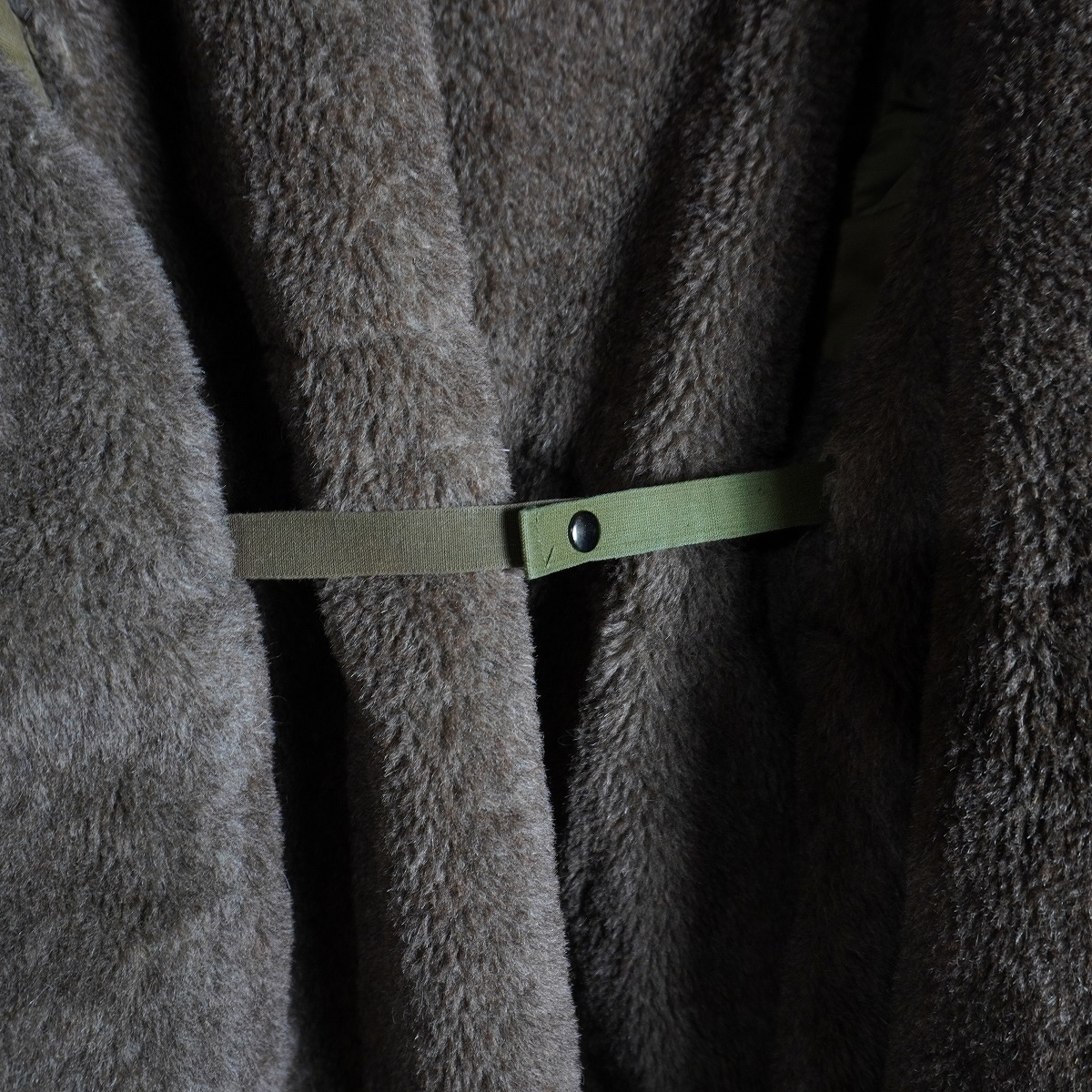 40S 初期型 米軍実物 US NAVY ARMY アーミー アメリカ軍 軍物 N-1 デッキ コート レイン アルパカ パイル ライナー ビンテージ 924P♪_画像8