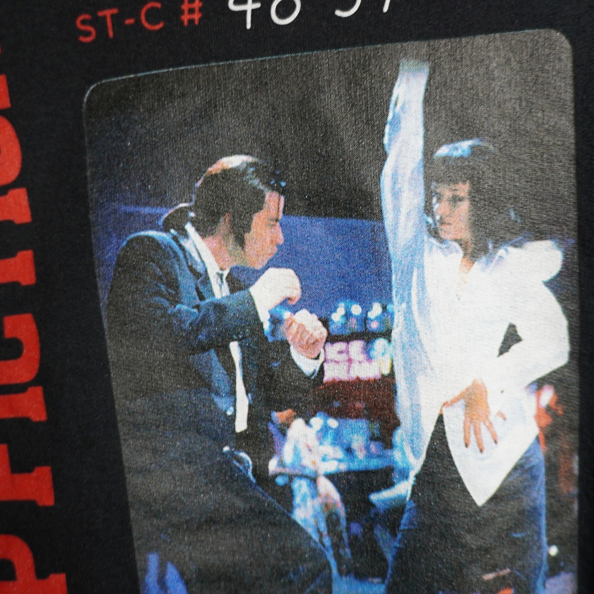 美品24AW WACKO MARIA ワコマリア × タランティーノ PULP FICTION パルプフィクション スウェット トレーナー サイズXL ブラック 1114P♪_画像5