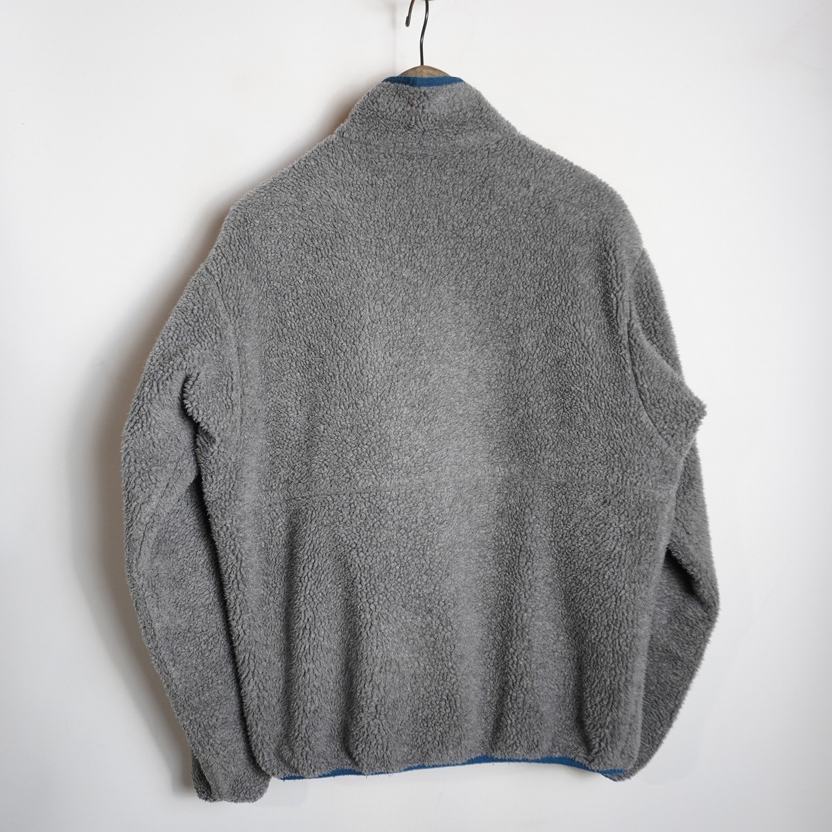 90S PATAGONIA パタゴニア Glissade Reversible Fleece Jacket グリセード リバーシブル フリース ジャケット パープル 29310 M灰赤 1124P_画像3