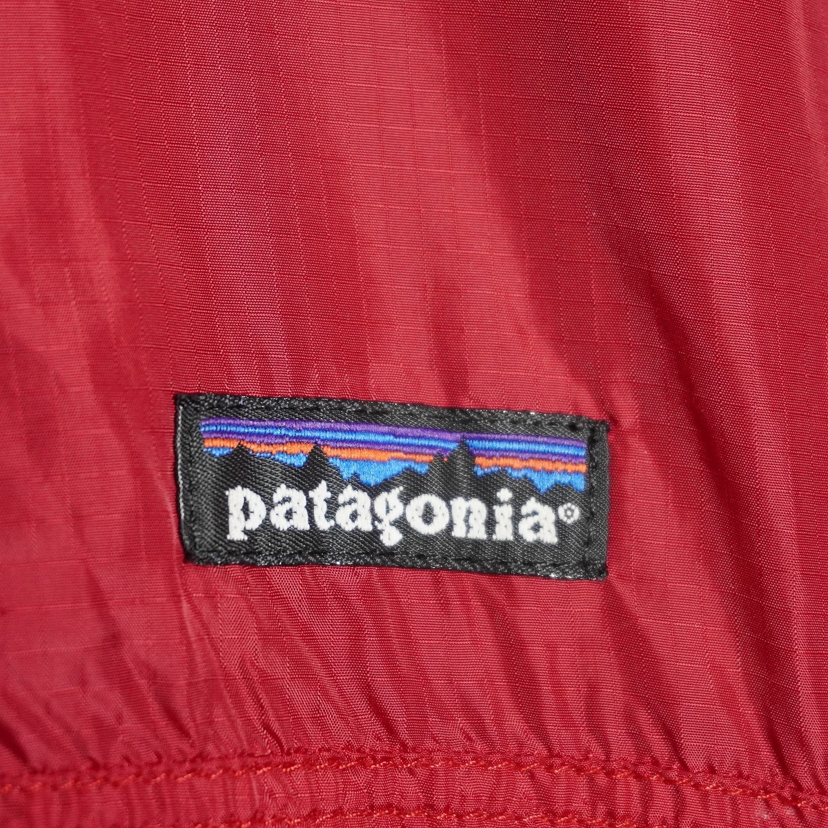 90S PATAGONIA パタゴニア Glissade Reversible Fleece Jacket グリセード リバーシブル フリース ジャケット パープル 29310 M灰赤 1124P_画像8