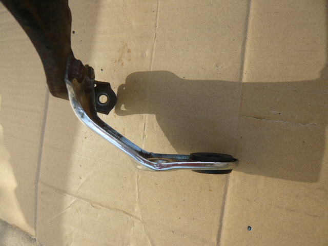 SR400 1JR 純正 ヘッドライトステー_画像9