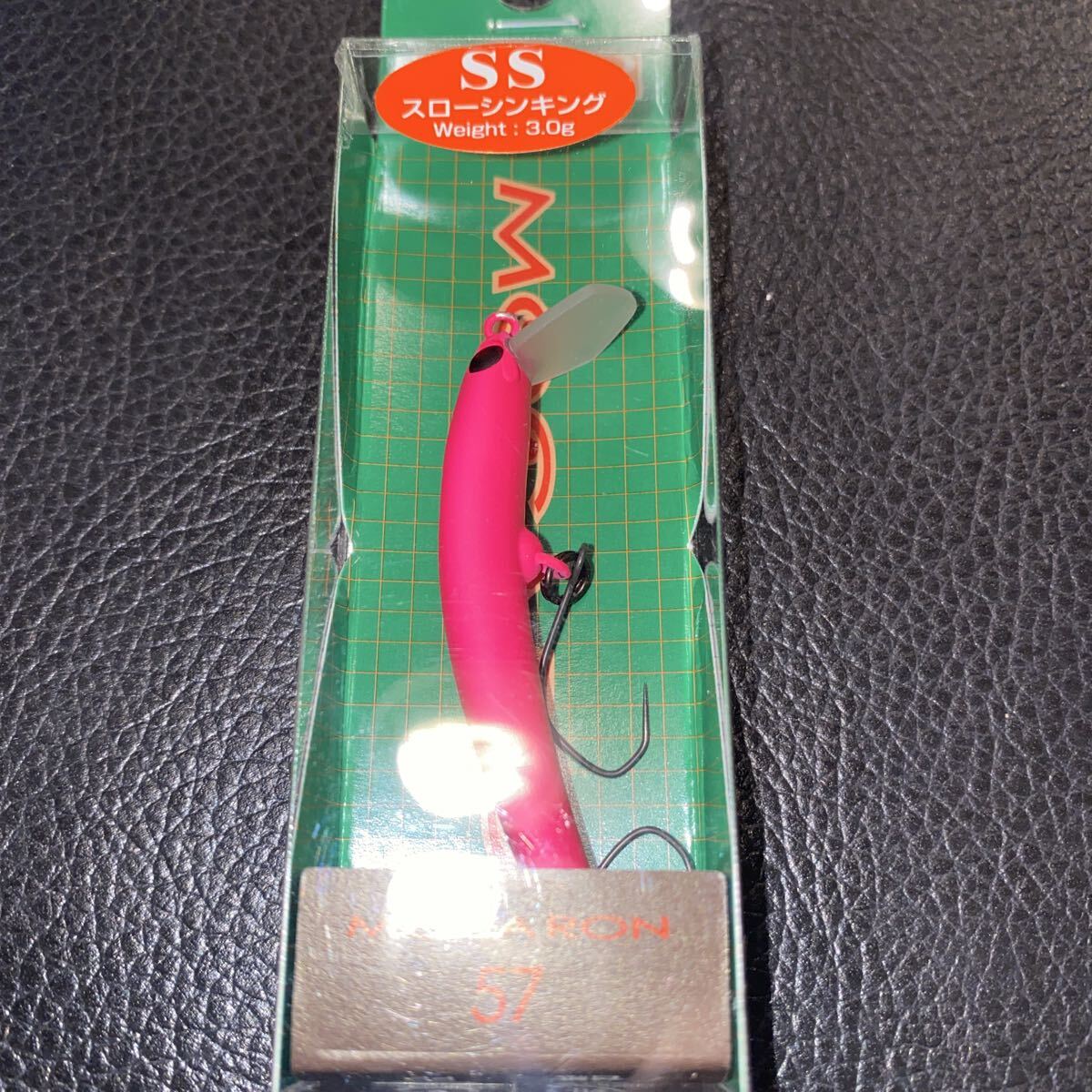 ロデオクラフト モカロンSS 57 蛍光ピンク MOCARON スローシンキング 3.0g_画像2