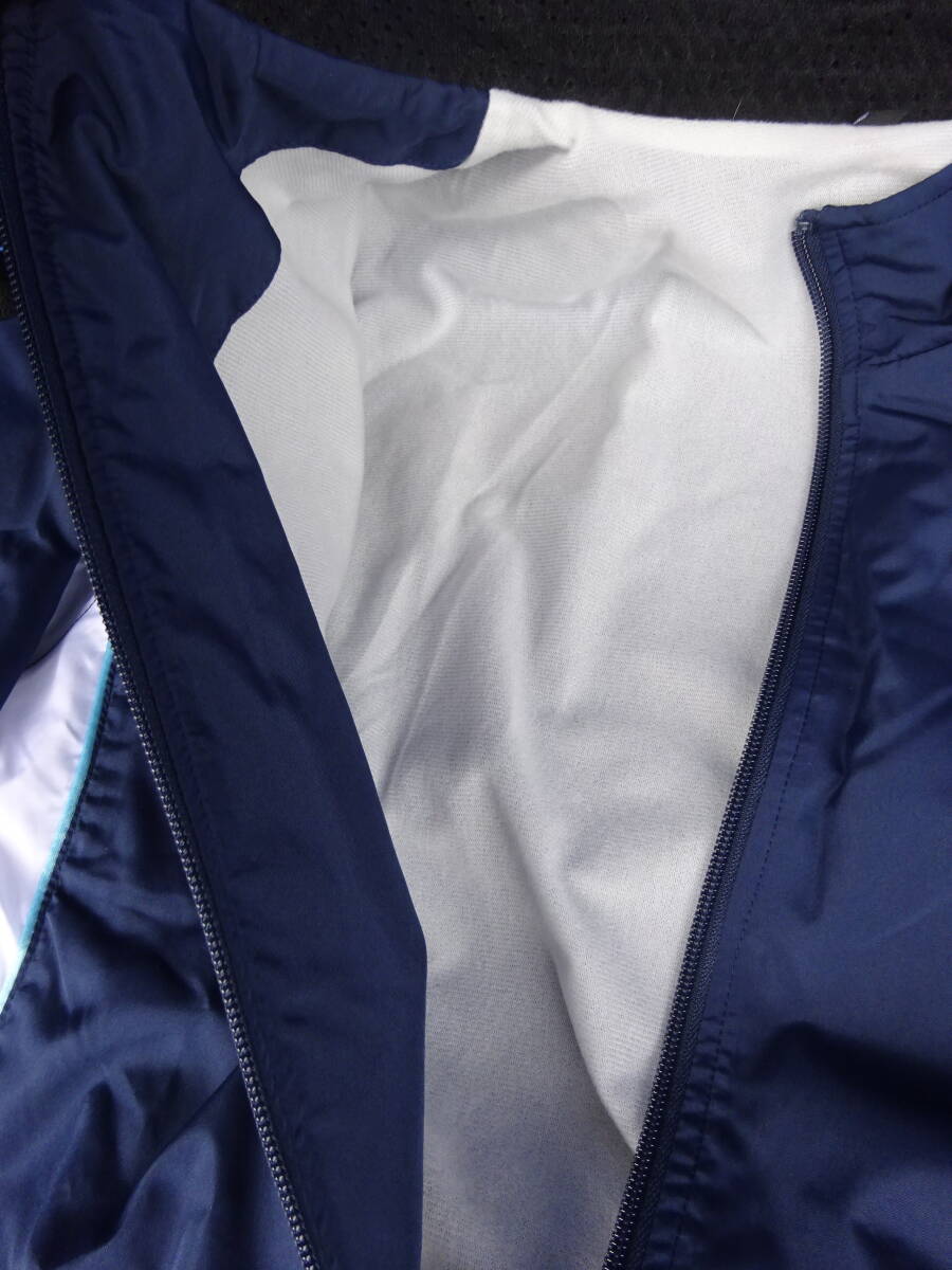 ★未使用/上下セット★Mサイズ バスケットボール ウォームアップウェア ウインドブレーカー ジャケット パンツ ネイビー防寒 バスケ メンズ_画像4