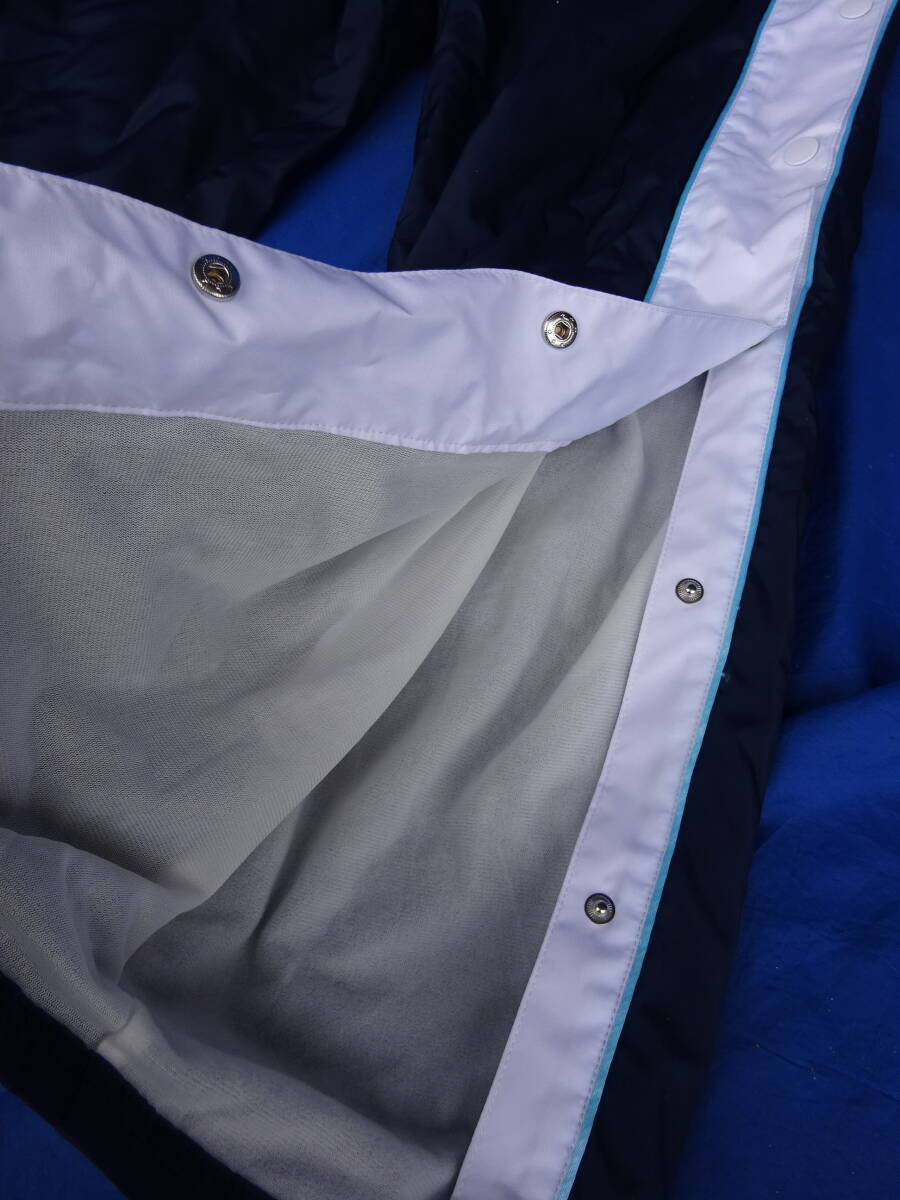 ★未使用/上下セット★Mサイズ バスケットボール ウォームアップウェア ウインドブレーカー ジャケット パンツ ネイビー防寒 バスケ メンズ_画像8