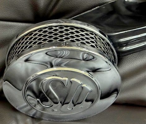 XV250ビラーゴ250(3DM)★SUタイプ(ガレージT&F製?)★カスタムエアクリーナー★社外エアクリ★ハーレールックエアクリ★カスタムエアクリ_画像4