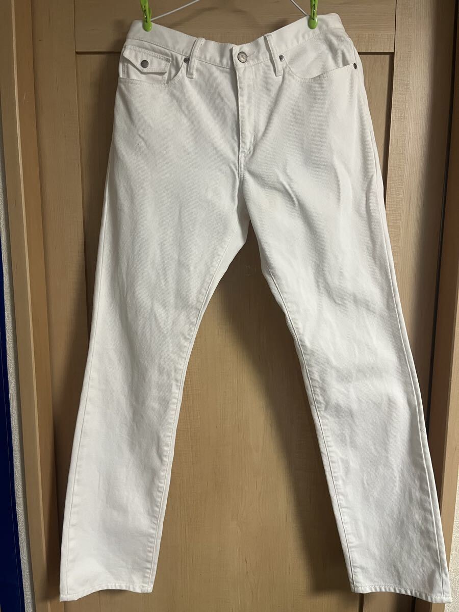 年代物 数回着用 BURBERRY BLACKLABEL バーバリーブラックレーベル 白 パンツ ホワイト _画像1