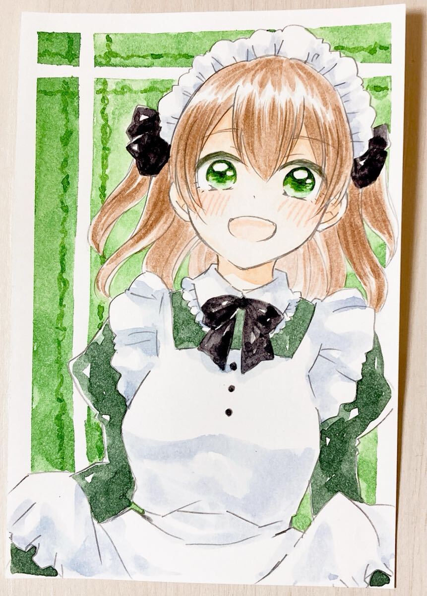  ручные иллюстрации оригинал meido san 