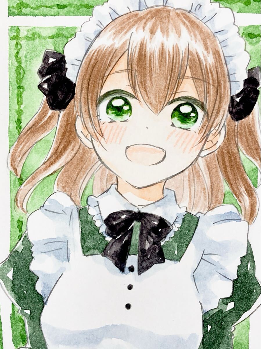  ручные иллюстрации оригинал meido san 