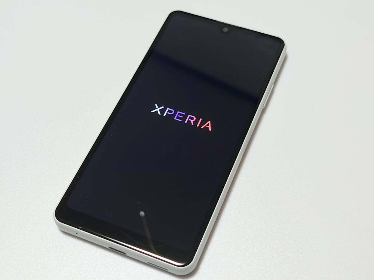 [ бесплатная доставка ] прекрасный товар SONY Xperia Ace II SO-41B docomo белый батарейка возможности 80% и больше 