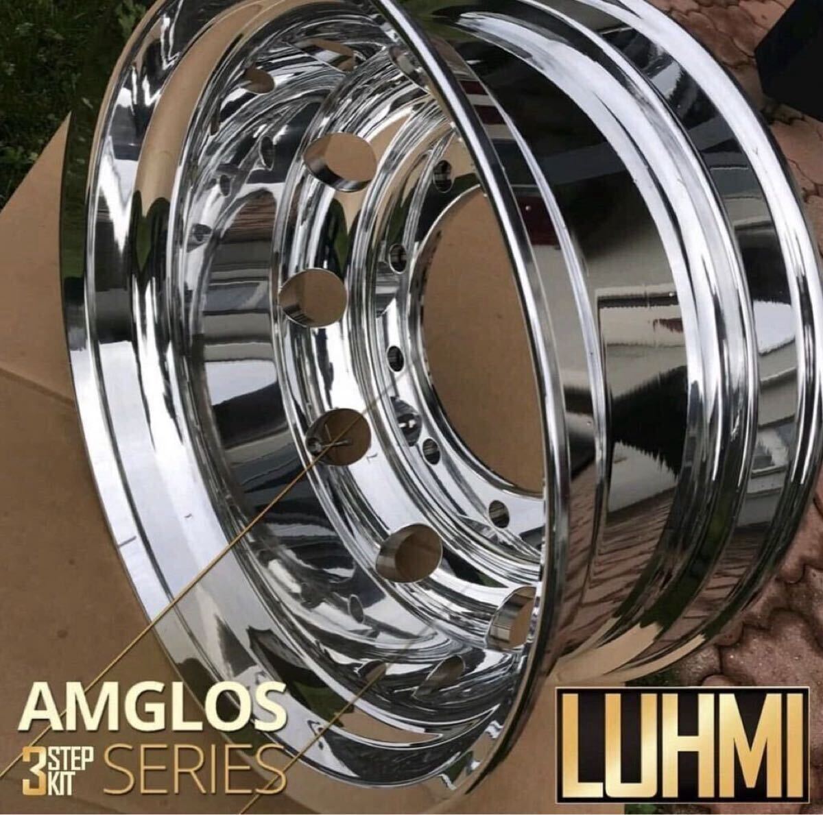 特典付き 正規品 LUHMI Polish 最強のアルミ磨き アルコア アルミポリッシュ ステンレス 磨き horisyocustom _画像2