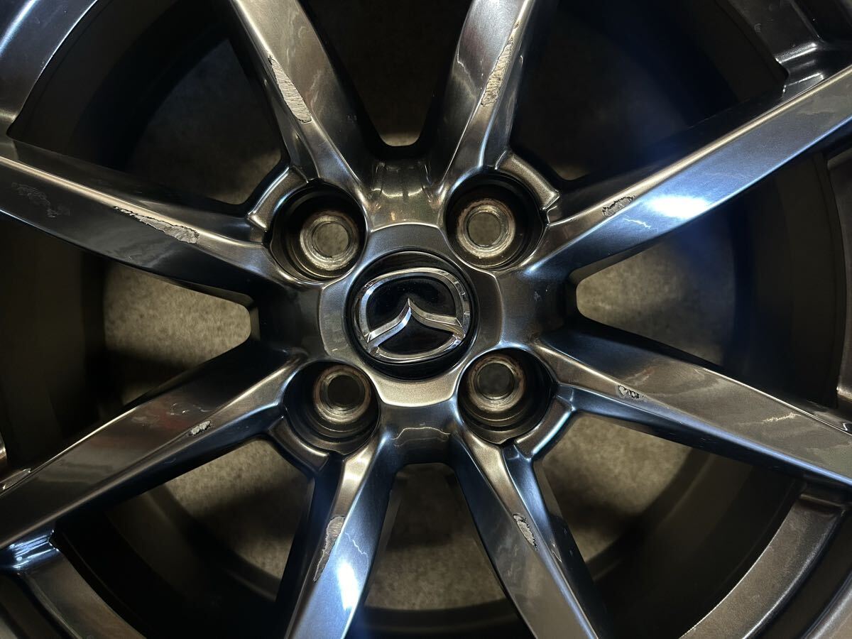 ★マツダ　ロードスター　純正ホイール　　PCD100　　７J＋45　　（1121）_画像4