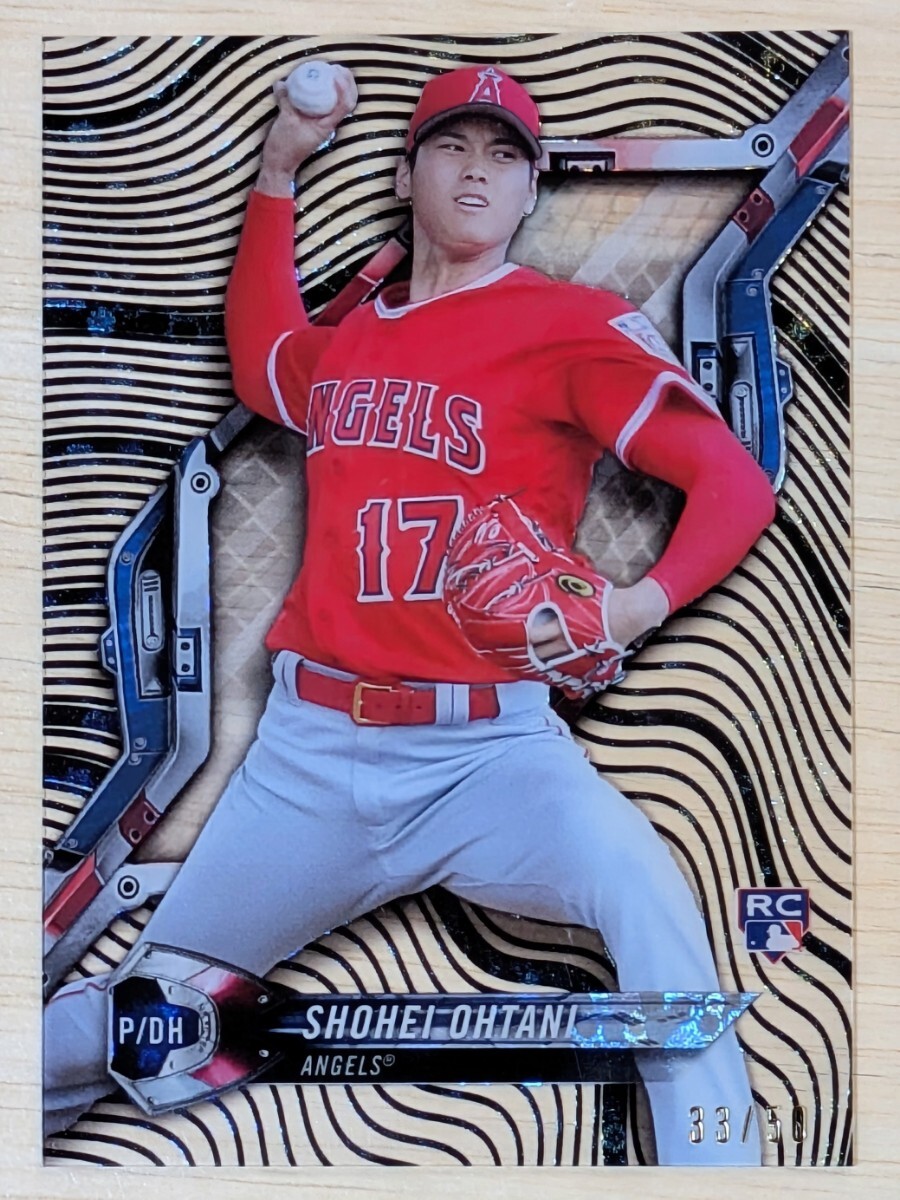 50枚限定【大谷翔平】2018 TOPPS HIGH TEK BLACK Diffractor #HT-SO 送料無料 BBM_画像1