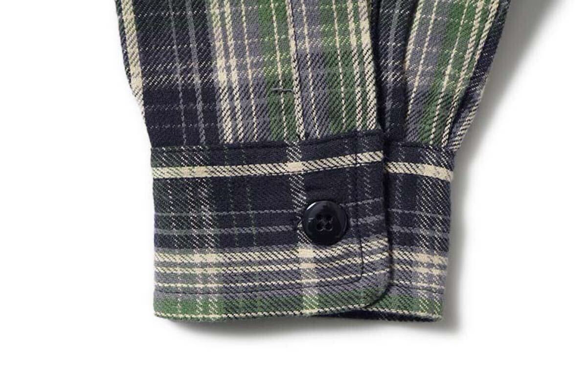 36 WAREHOUSE 30周年 Lot 3063 1930’s WPA ONE POCKET PULLOVER SHIRTS GREEN_画像5