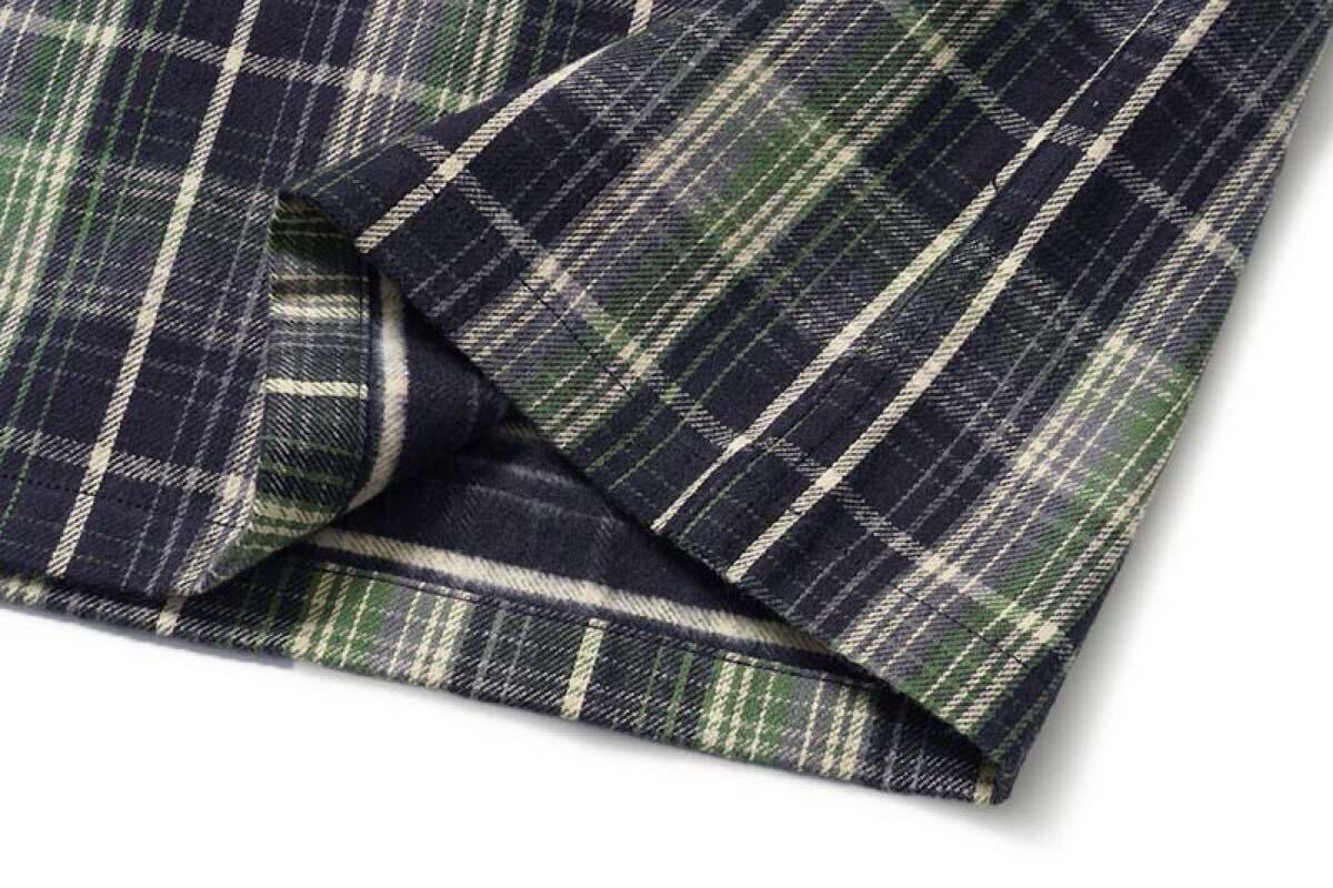 36 WAREHOUSE 30周年 Lot 3063 1930’s WPA ONE POCKET PULLOVER SHIRTS GREEN_画像6