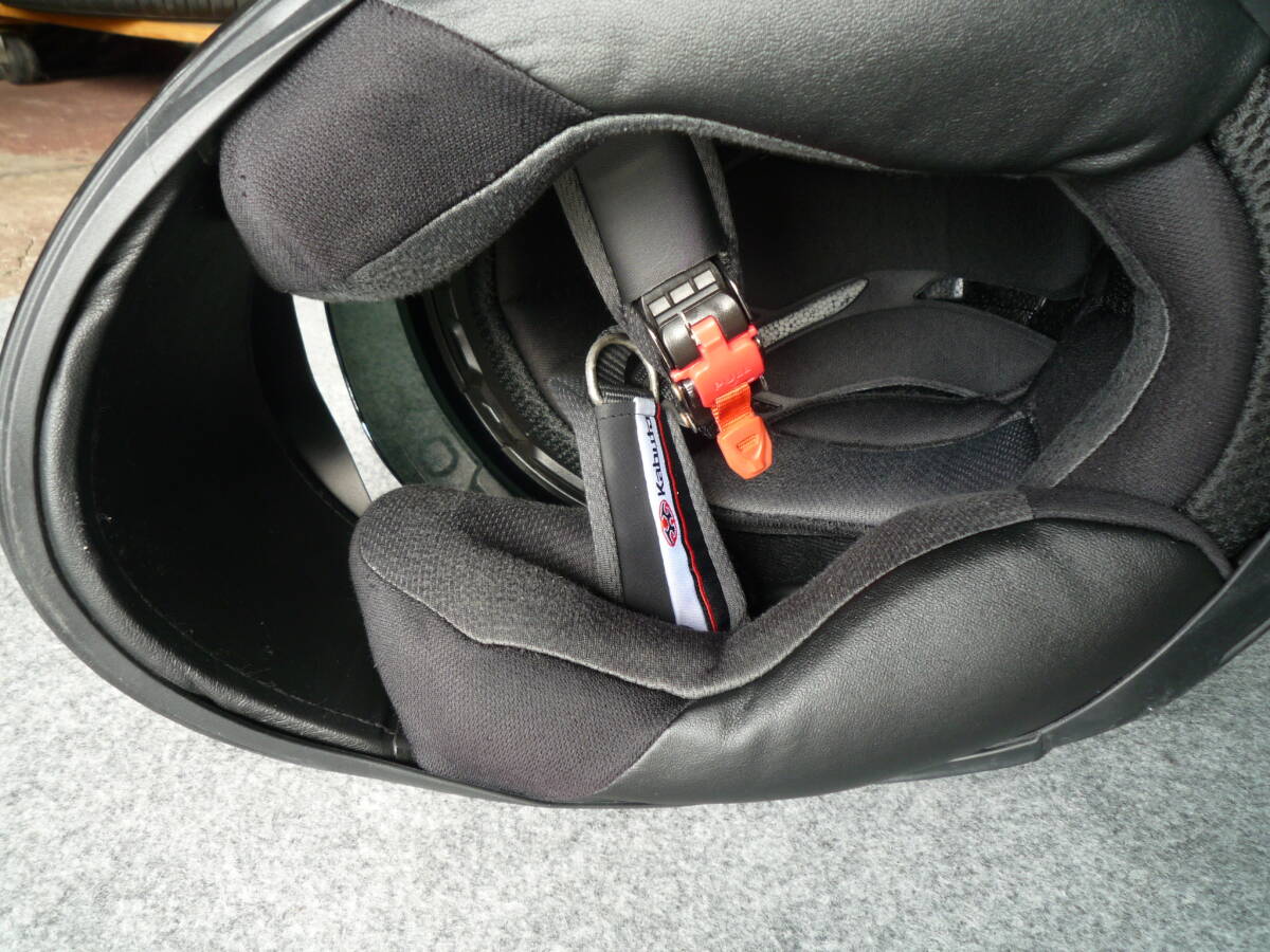 OGK　Ｋａｂｕｔｏ　フルフェースヘルメット　KAMUI-3　サイズ　S　シールド無難あり_画像8