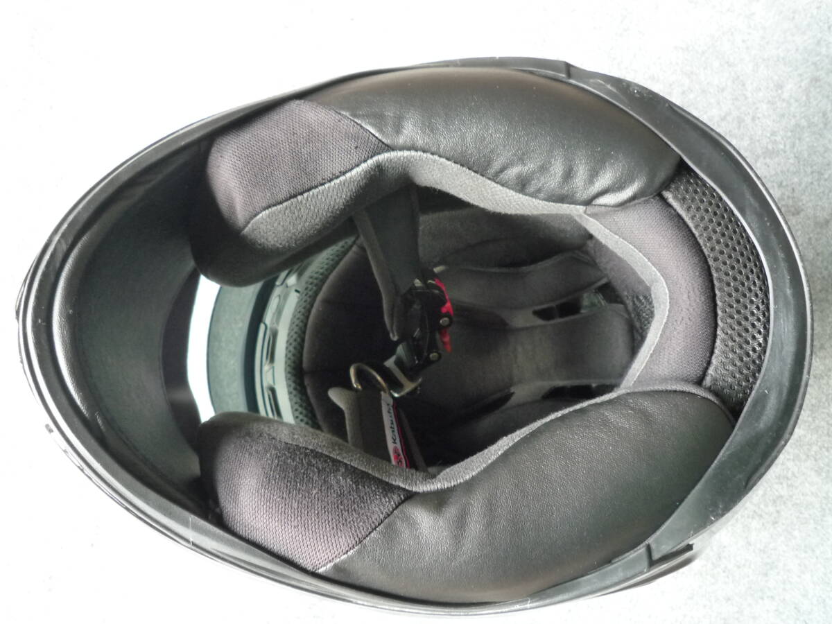 OGK　Ｋａｂｕｔｏ　フルフェースヘルメット　KAMUI-3　サイズ　S　シールド無難あり_画像9