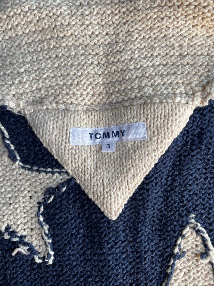 トミーヒルフィガー　アメリカ国旗デザイン ニット　ベスト サイズ：S_画像3