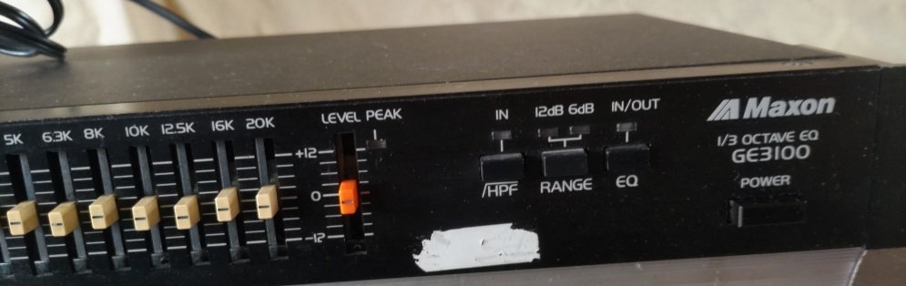 Maxon графика эквалайзер GE3100