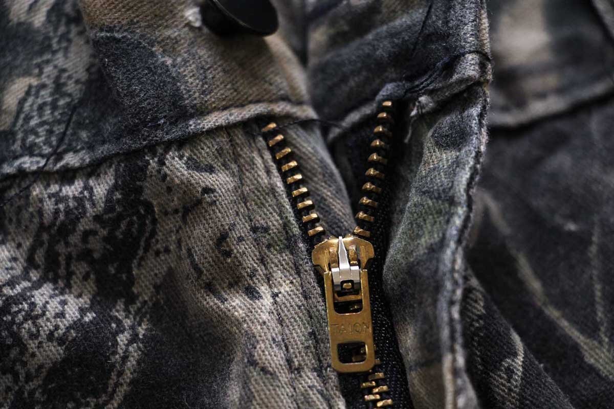 ★90s USA製 WOLF MOUNTAIN MOSSY OAK BREAK UP リアルツリーカモ カーゴパンツ L★オールド アウトドア ハンティング ビッグサイズ_画像7