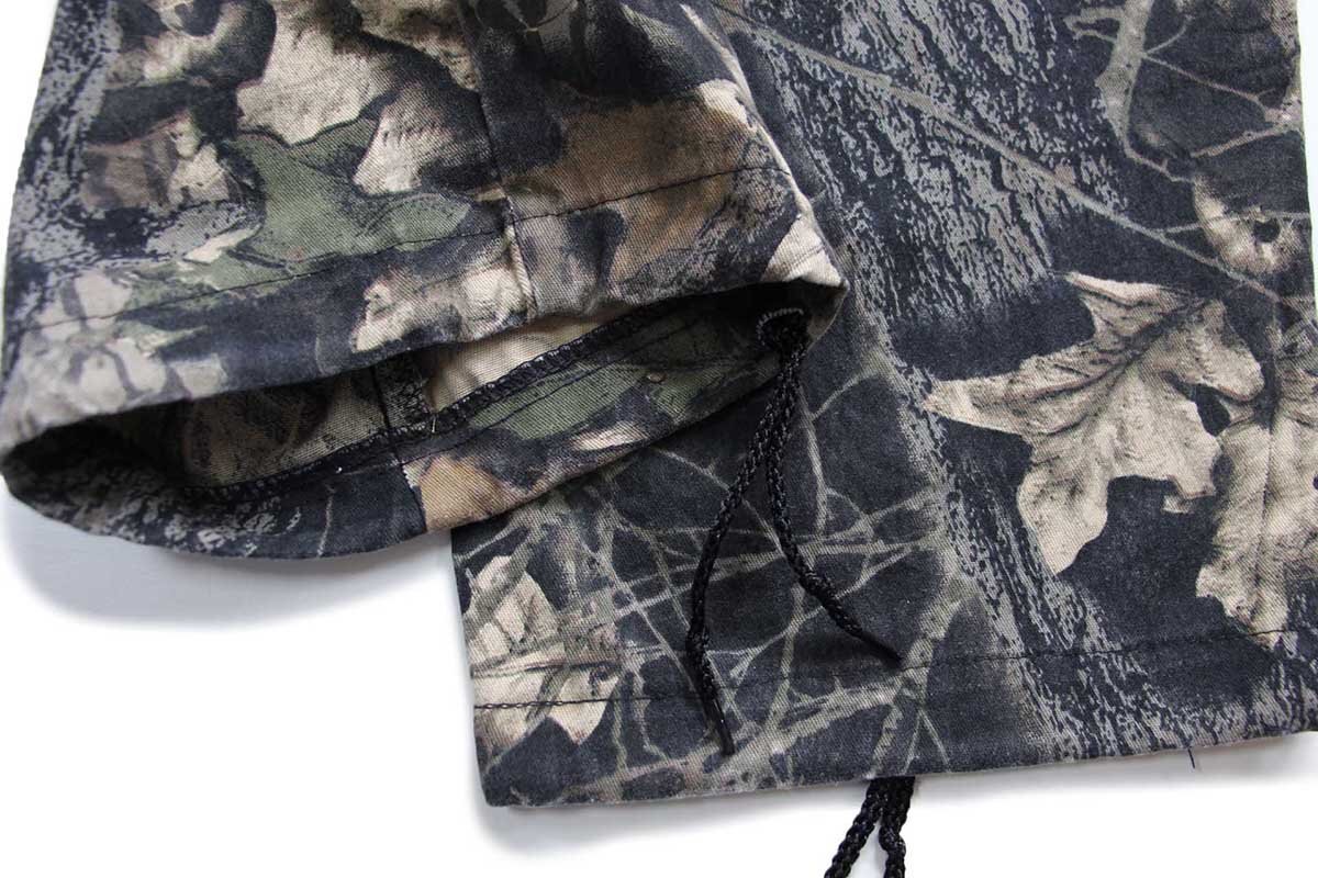 ★90s USA製 WOLF MOUNTAIN MOSSY OAK BREAK UP リアルツリーカモ カーゴパンツ L★オールド アウトドア ハンティング ビッグサイズ_画像8