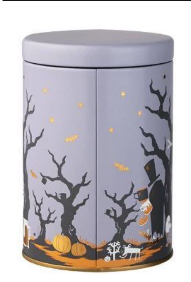 カルディ キャニスター缶 ハロウィン限定缶 キャニスター　コーヒー豆保存　保存容器　密閉容器　防湿_画像3