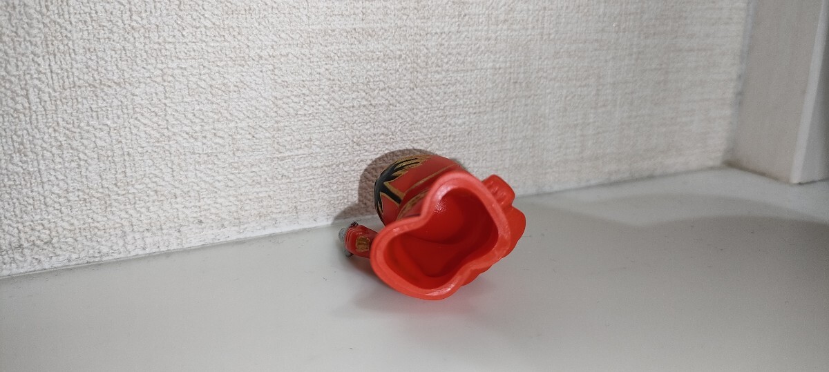 ソフビコレクション　戦隊ヒーロー　キッズ　スーパー戦隊　指人形　魔法戦隊マジレンジャーより　マジレッド_画像5