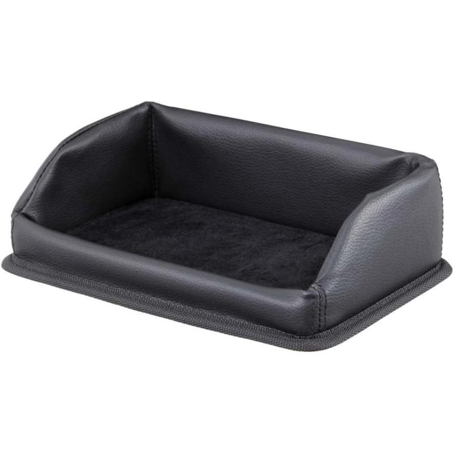 【アウトレット品】 ダッシュボード トレイ 本革調 小物入れ 大容量 2段 収納 スマホ サングラス 便利グッズ カーアクセサリー JK-79_画像4