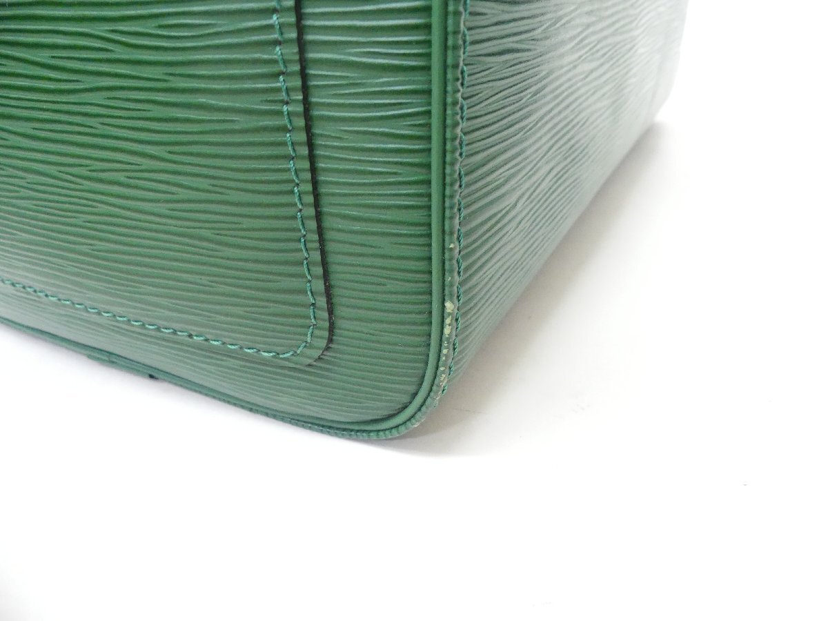 LOUIS VUITTON スピーディ30 エピ ボルネオグリーン M43004 '95年製 パドロックなし　_画像7