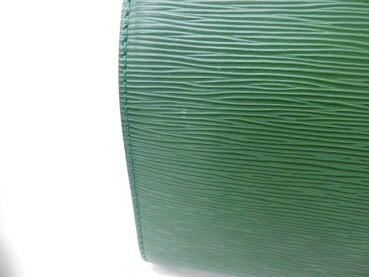 LOUIS VUITTON スピーディ30 エピ ボルネオグリーン M43004 '95年製 パドロックなし　_画像6