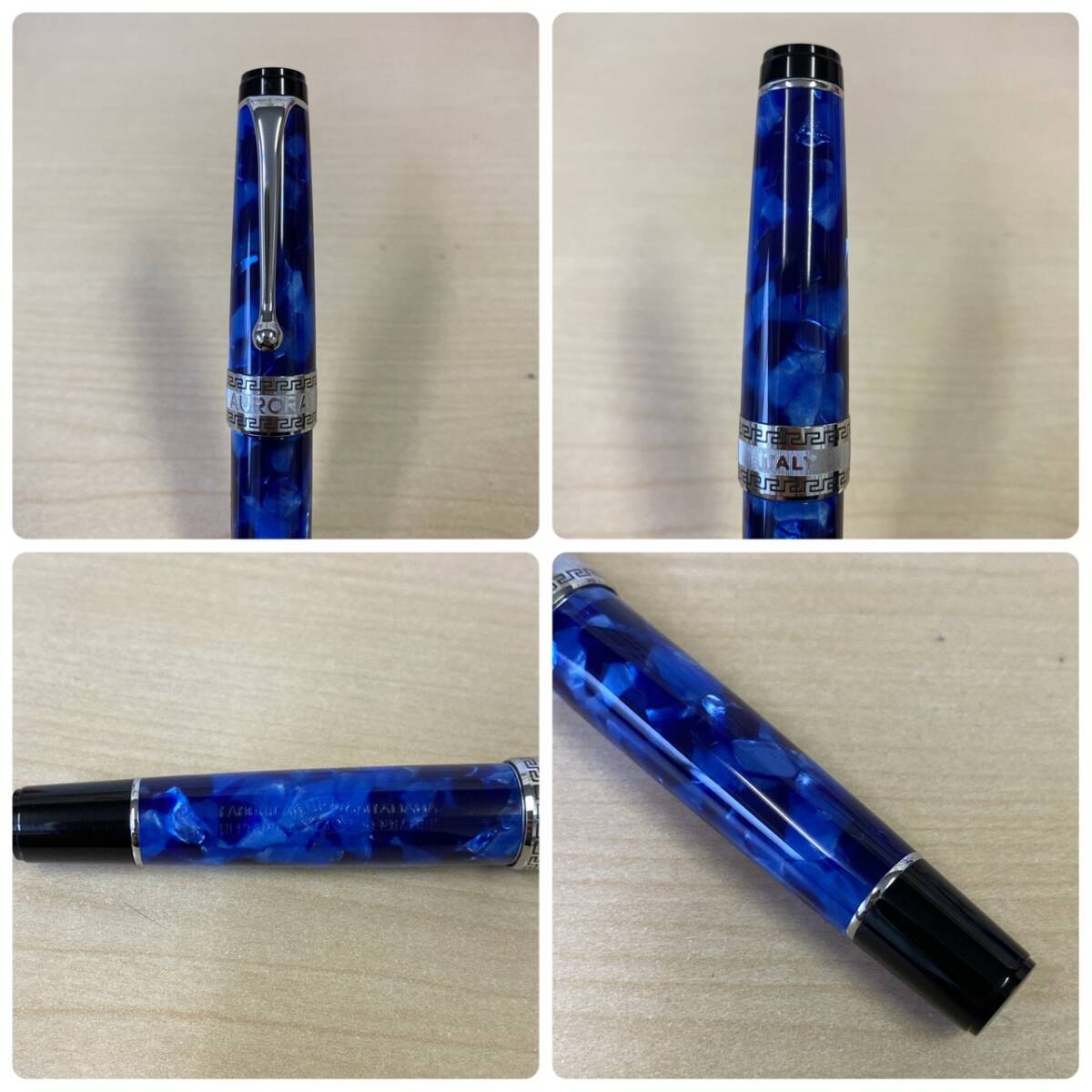 [TS10130?]AURORA Aurora авторучка шариковая ручка суммировать синий blue чернила нет письменные принадлежности коллекция 
