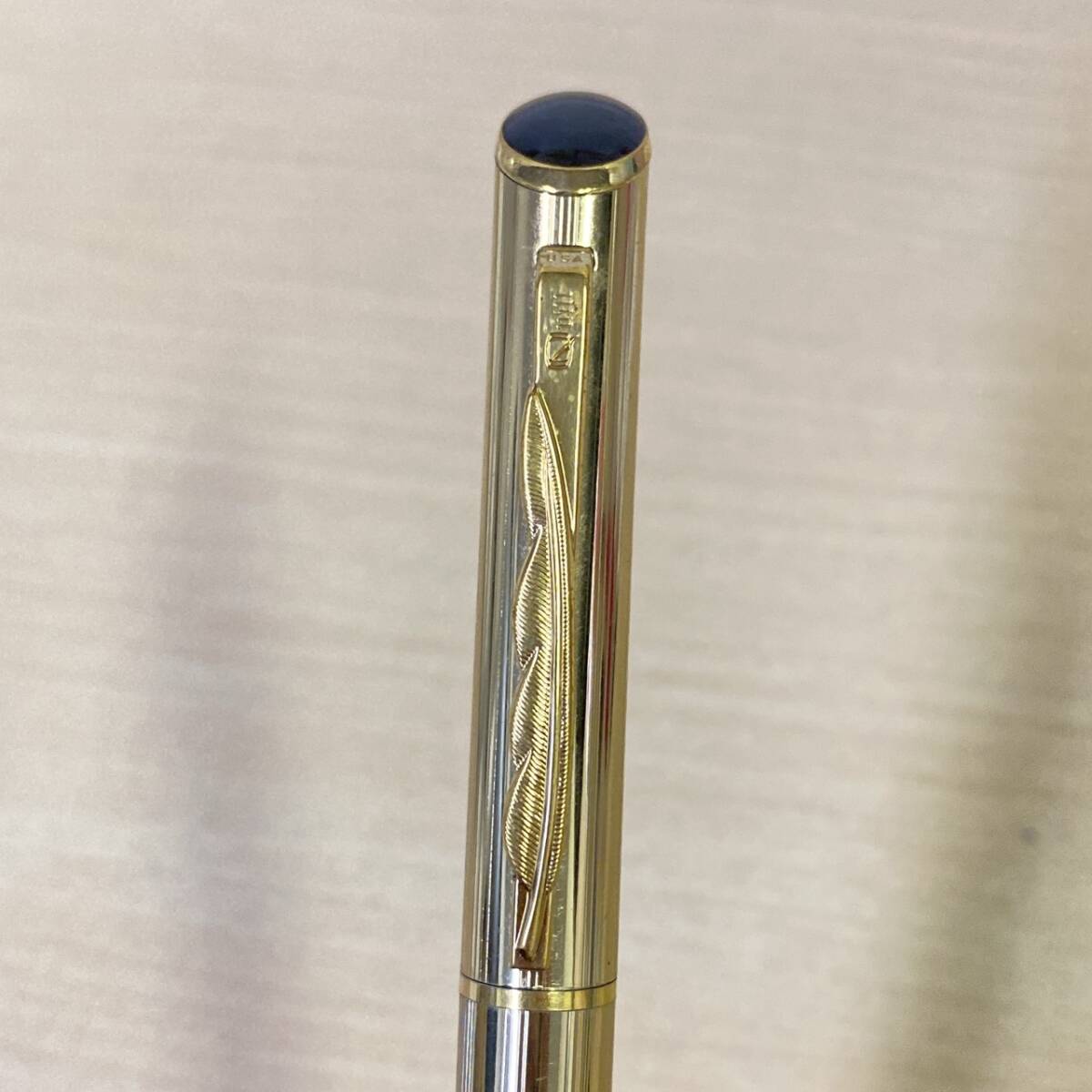 【TM1014】ゴールドカラー 金色 万年筆 インクなし 筆記用具 コレクション_画像3