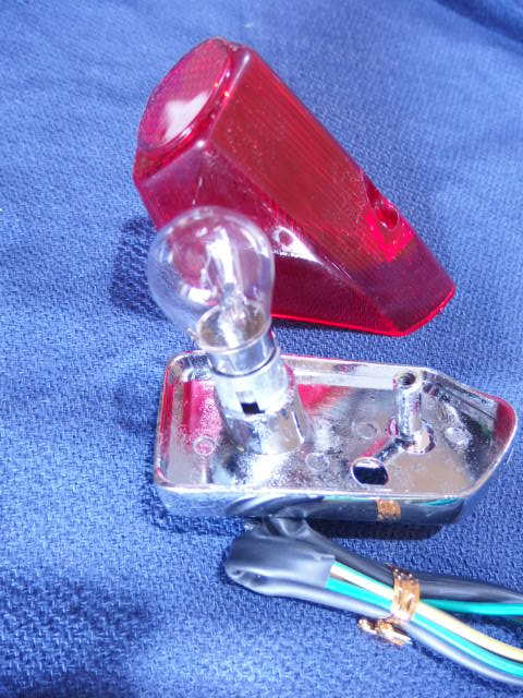 ストップランプ　＃Ｃ１００　１０３　テールライト　純正サイズ　メッキ仕様タイプ 3-18-10:241　ホンダ　旧車_画像5