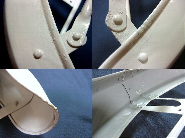 カスタム・補修　汎用Fフェンダー １７インチ迄　旧車のレストアに　フロント フェンダー HONDA　ヤマハ　スズキ　5-37-11:144_画像4