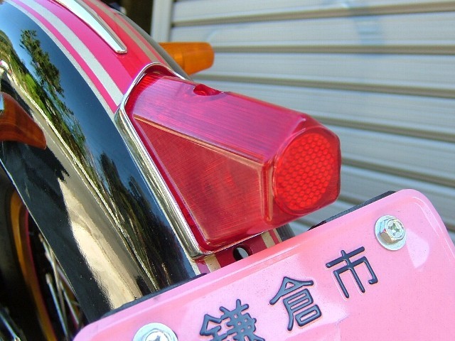 ストップランプ　＃Ｃ１００　１０３　テールライト　純正サイズ　メッキ仕様タイプ 3-18-10:241　ホンダ　旧車_画像4